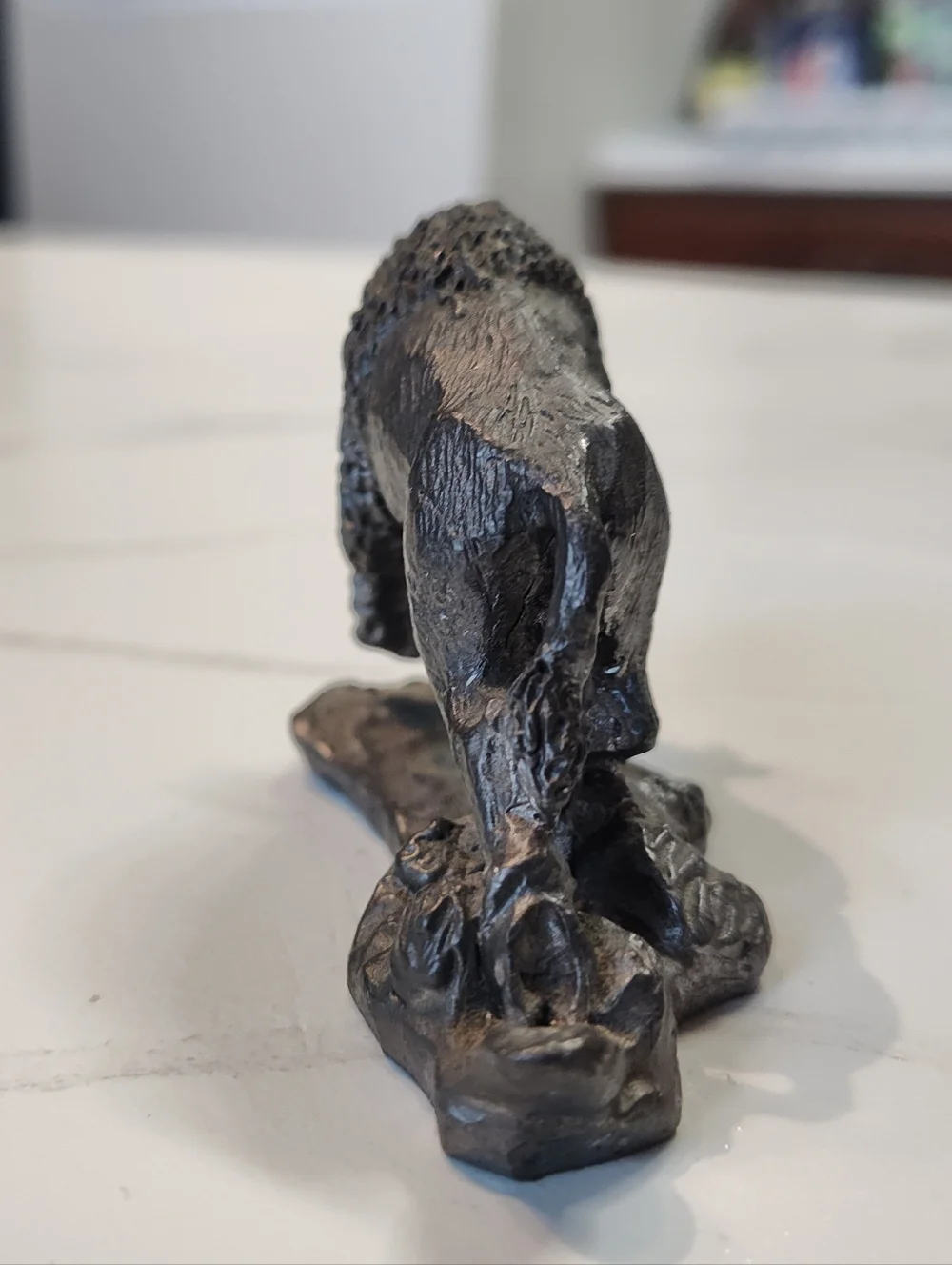American Buffalo / Bison Figurine - Vintage - Pewter - Handcrafted - Made In USA - Picture 5 of 13